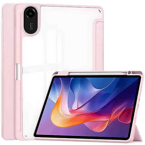 Funda Crystal Xiaomi Redmi Pad 2 Rosa