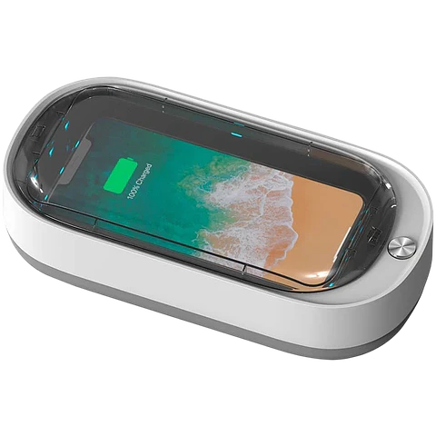 Esterilizador de Smartphone con Cargador Inalámbrico S100
