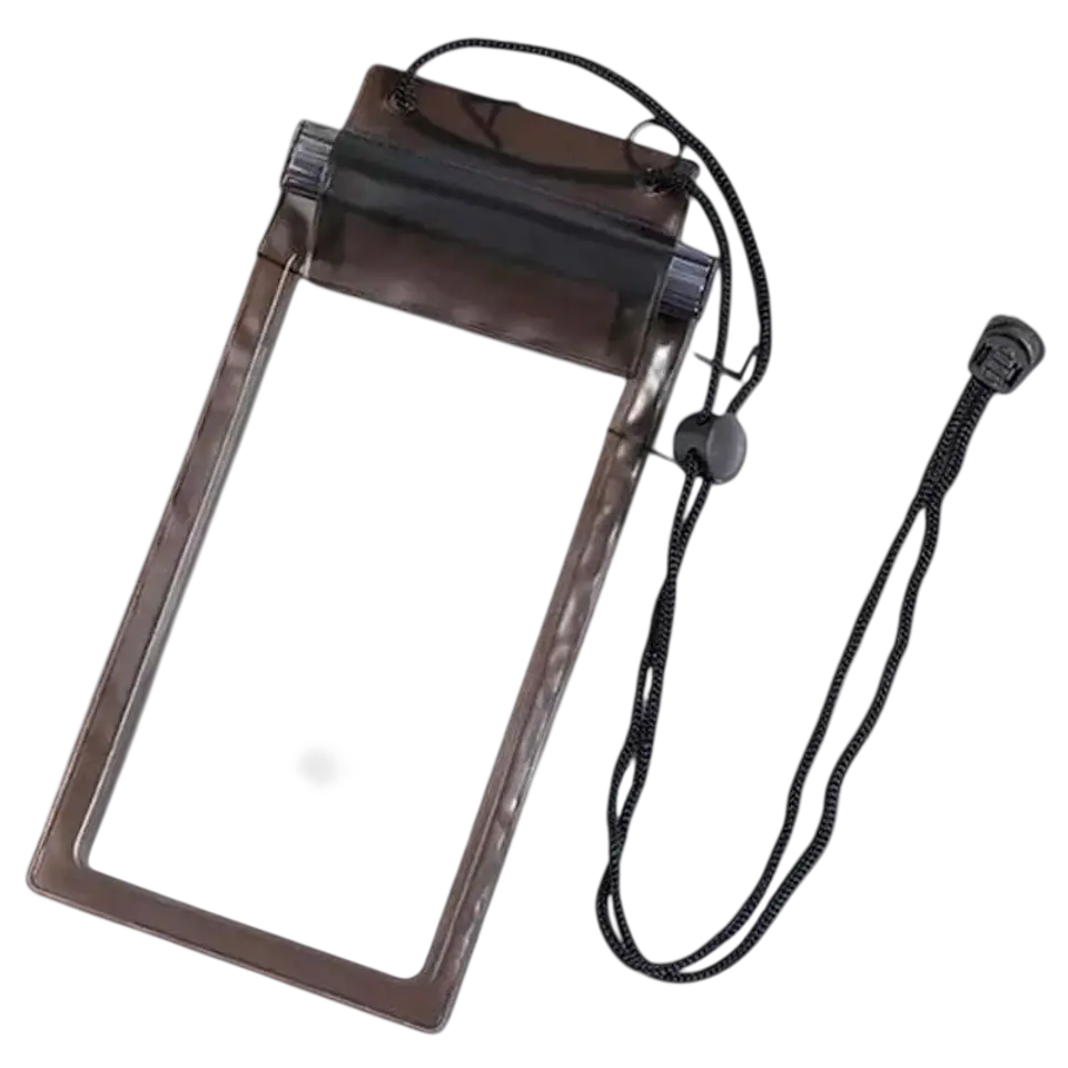 Funda Móvil Impermeable Acuática Colgante Universal Negro 1