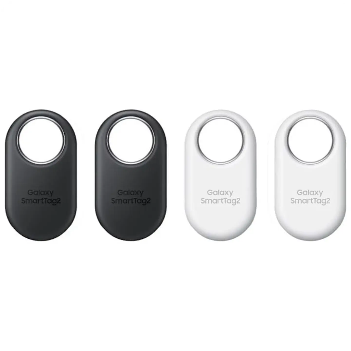 Samsung Galaxy SmartTag 2 IP67 NFC Pack x 4 Negro/Blanco - Dispositivo localizador 1