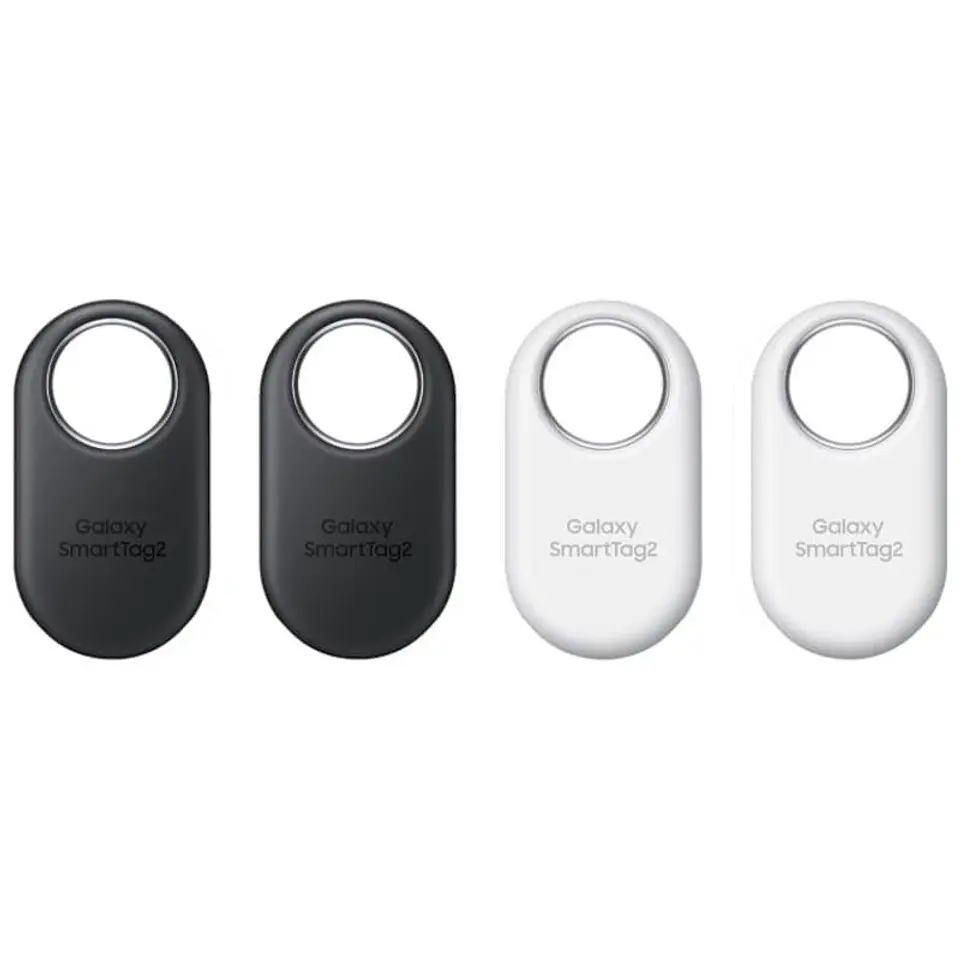 Samsung Galaxy SmartTag 2 IP67 NFC Pack x 4 Negro/Blanco - Dispositivo localizador 1