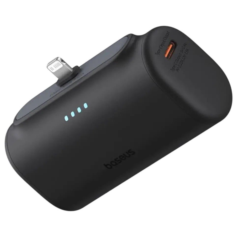 Powerbank OS-Baseus Compact IP 5000mAh 20W Lightning Negro 1