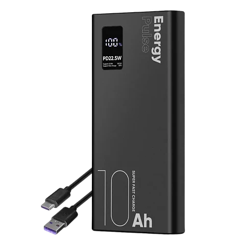 OBAL:ME EnergyPulse Negro 10000 mAh 22.5W