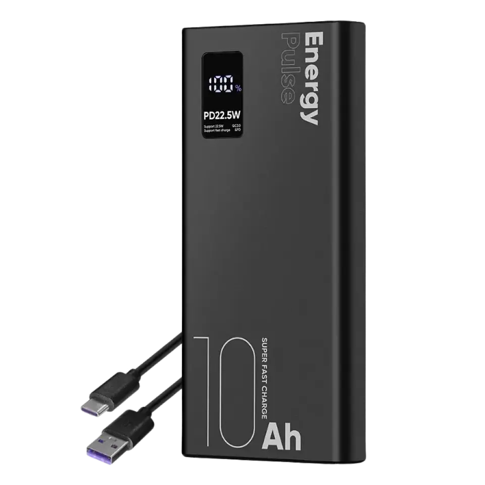 OBAL:ME EnergyPulse Negro 10000 mAh 22.5W 1