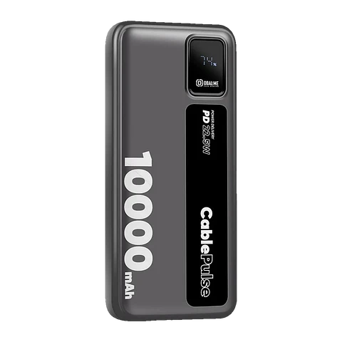 OBAL:ME CablePulse Powerbank 10000mAh 22,5W Negro