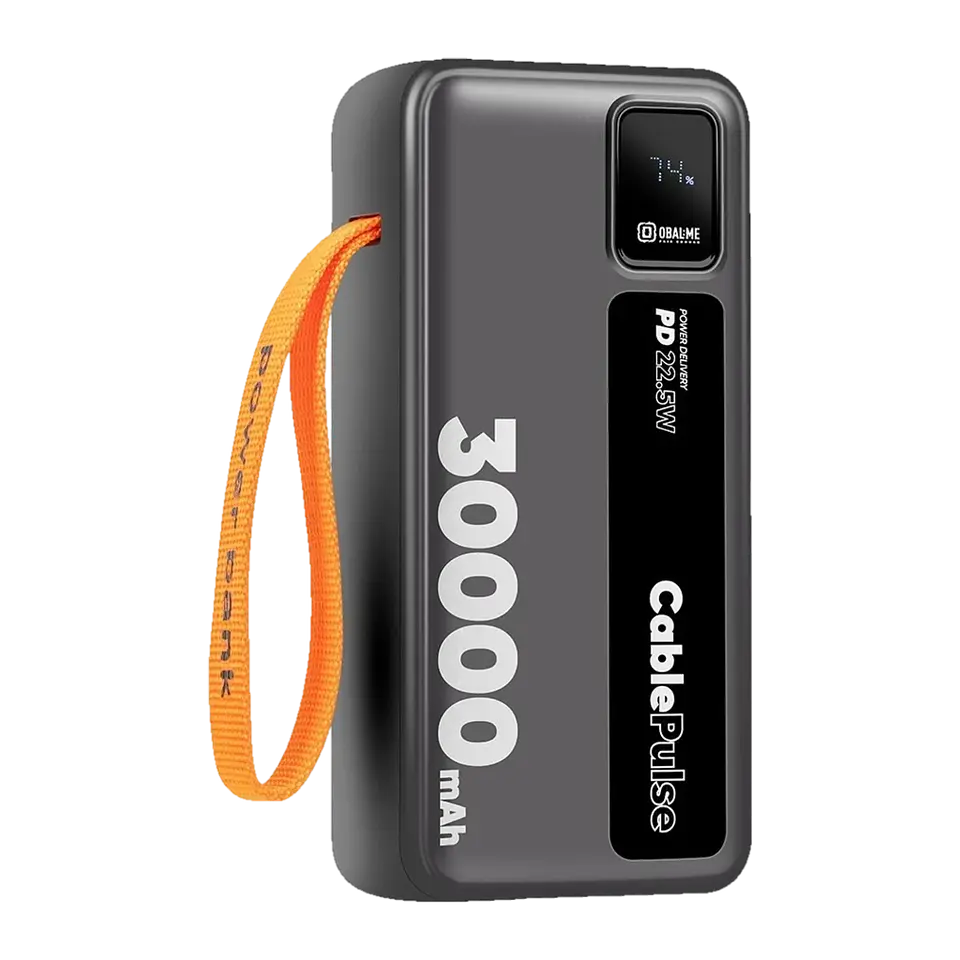 OBAL:ME CablePulse Powerbank 30000mAh 22,5W Negro 1