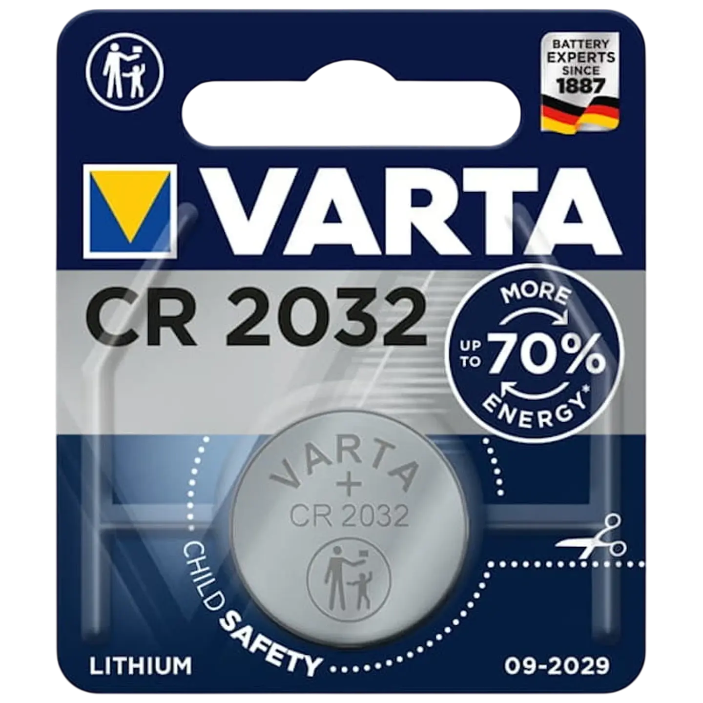 Varta Pila de Botón 2032 3V 1