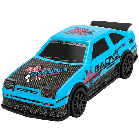 810P 1/22 4WD Drift Negro Azul Claro - Coche RC Eléctrico