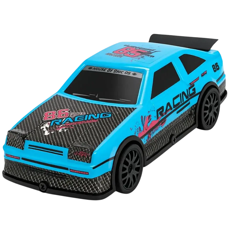 810P 1/22 4WD Drift Negro Azul Claro - Coche RC Eléctrico 1