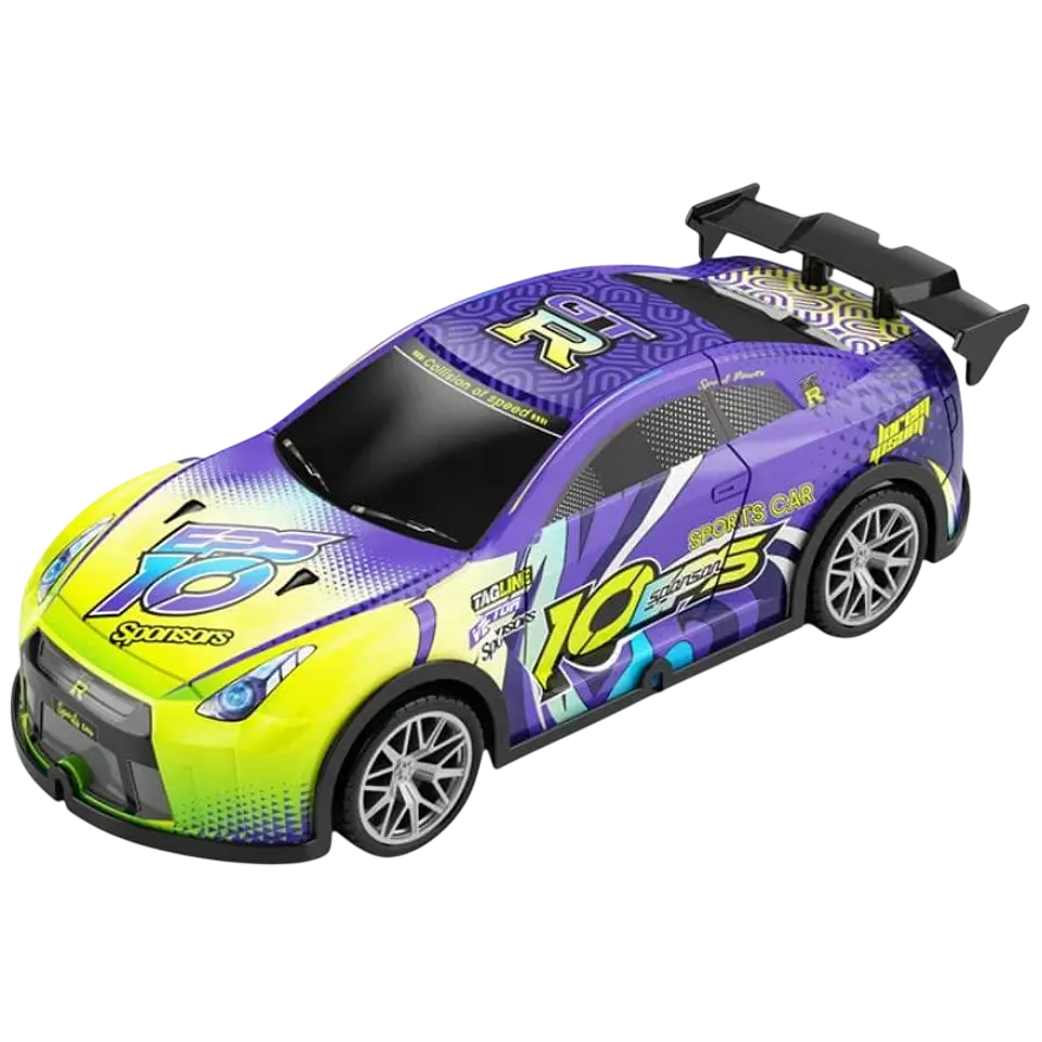 805P 1/22 4WD Drift  Lila Amarillo  - Coche RC Eléctrico 1