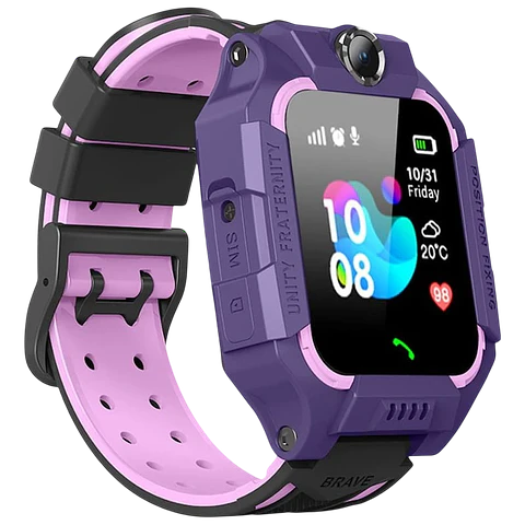Smartwatch para Niños Q19 Violeta - Reloj inteligente