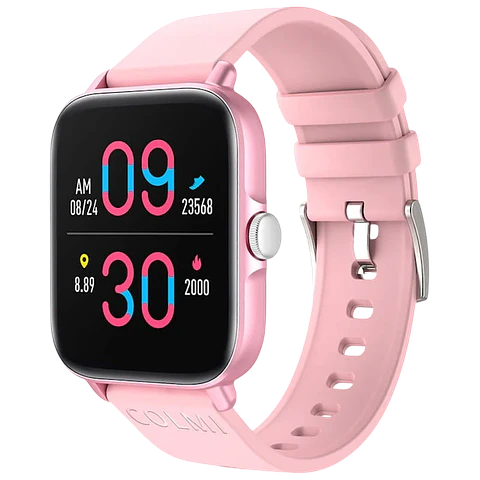 Colmi P28 Plus Rosa con Correa de Silicona Rosa - Reloj Inteligente