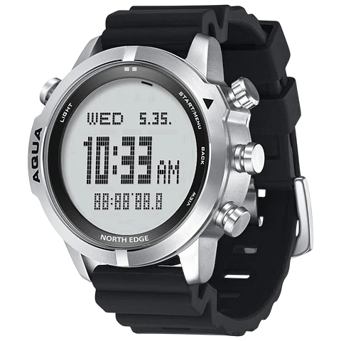 North Edge Aqua Blanco - Reloj de Buceo
