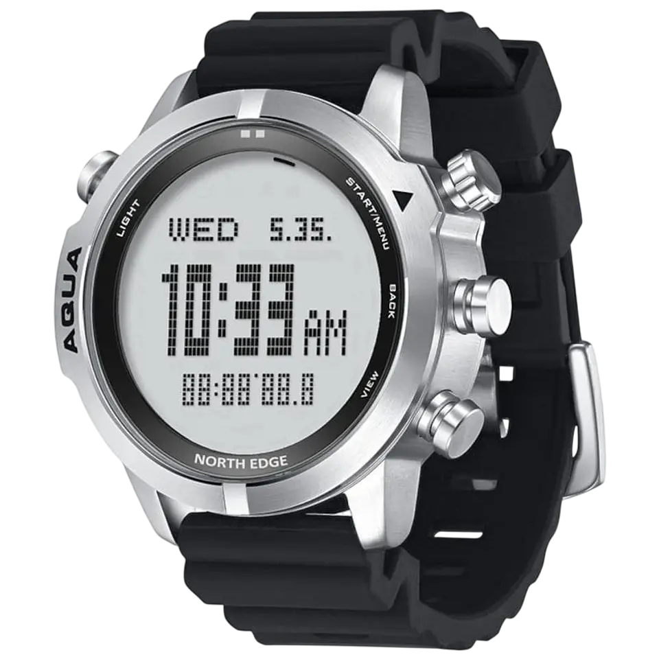 North Edge Aqua Blanco - Reloj de Buceo 1