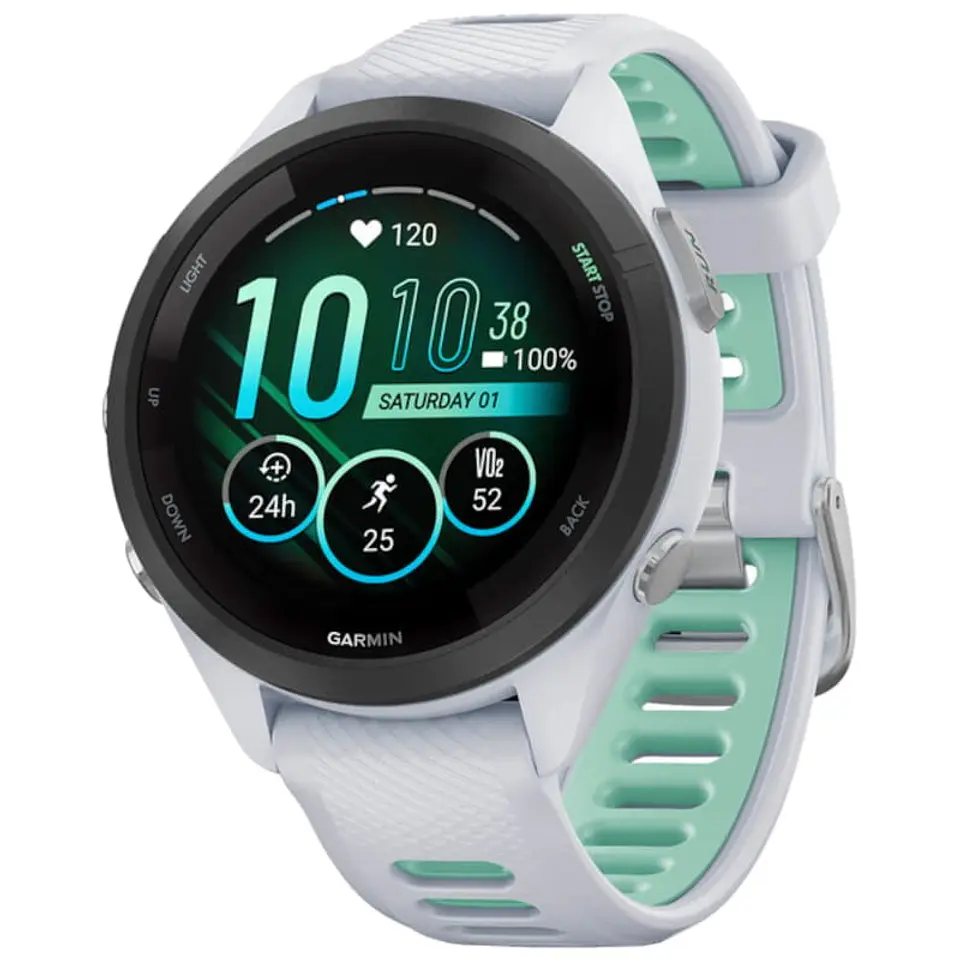 Garmin Forerunner 265S GPS Blanco/Verde 42mm - Reloj inteligente 1