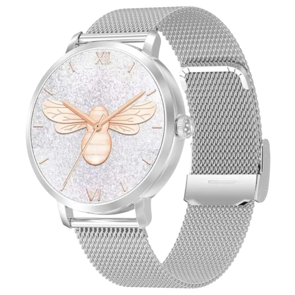 DT NO.1 DT S Plata con Correa Metálica - Reloj inteligente 1