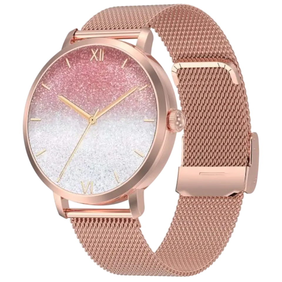 DT NO.1 DT S Dorado con Correa Metálica - Reloj inteligente 1