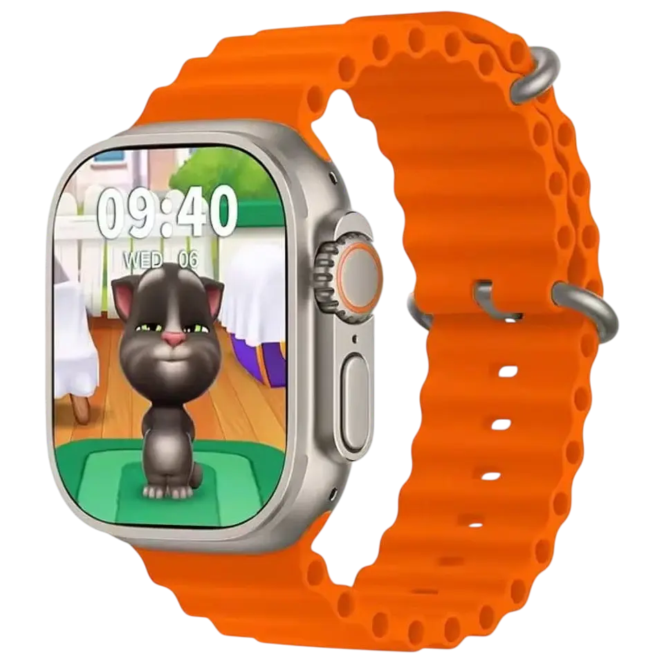 DT NO.1 V9 Ultra 2 Naranja - Reloj inteligente 1