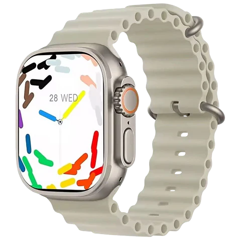 DT NO.1 V9 Ultra 2 Plata - Reloj inteligente