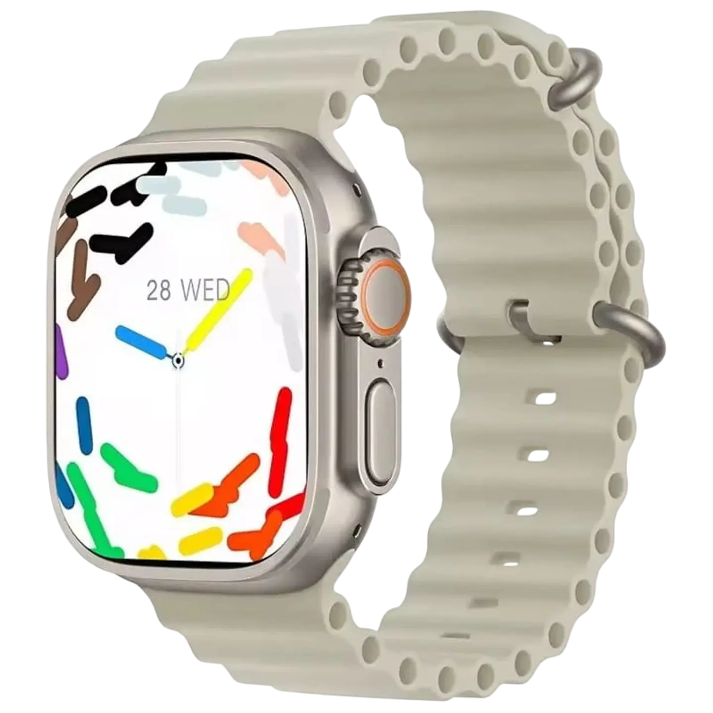 DT NO.1 V9 Ultra 2 Plata - Reloj inteligente 1