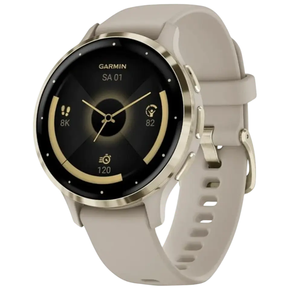 Garmin Venu 3S Beige Dorado - Reloj inteligente 1