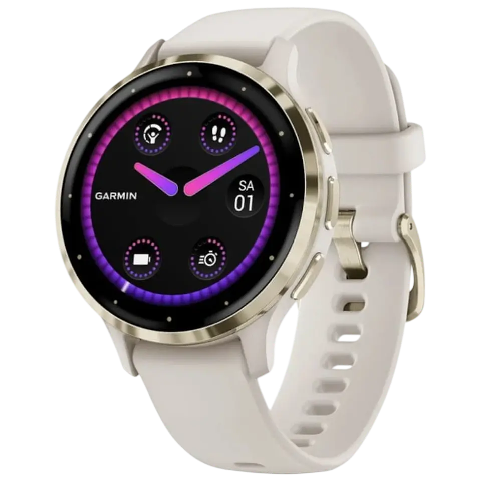Garmin Venu 3S Gris Dorado - Reloj inteligente 1