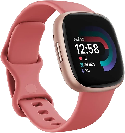 Fitbit Versa 4 Rosa - Reloj inteligente con GPS