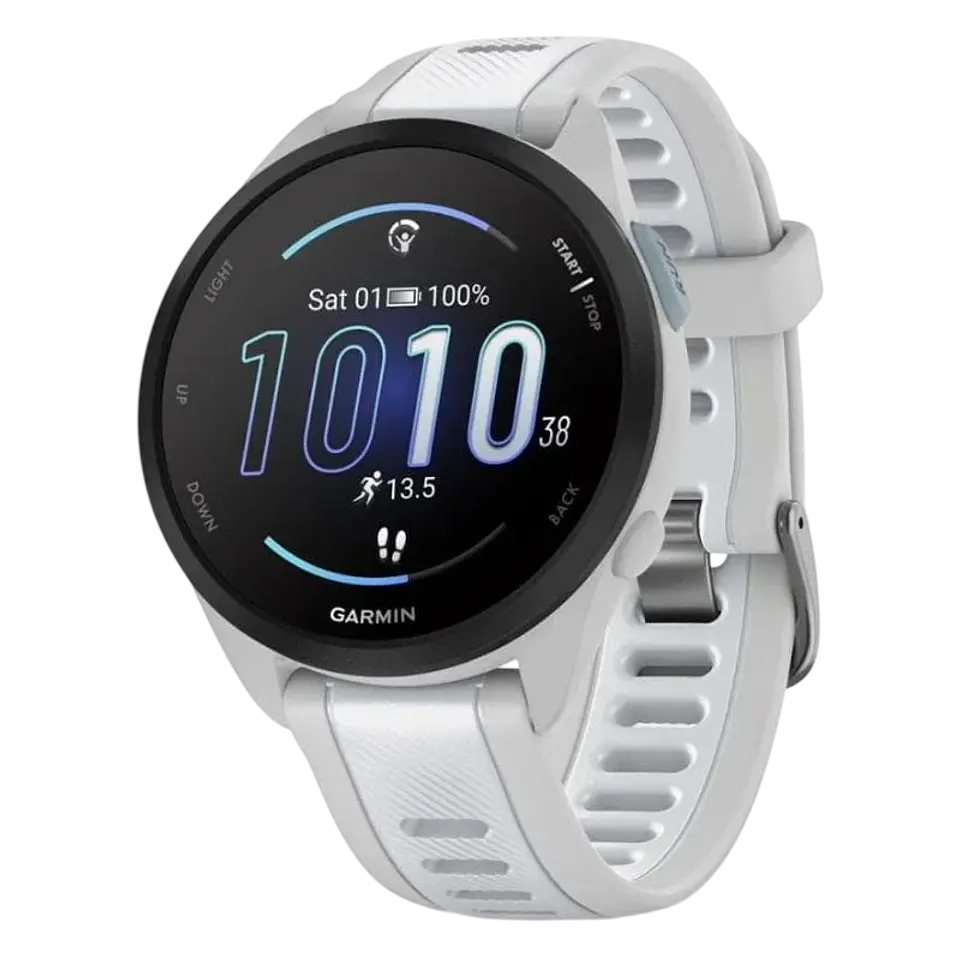 Garmin Forerunner 165 Reloj Deportivo GPS 11 días Blanco 1