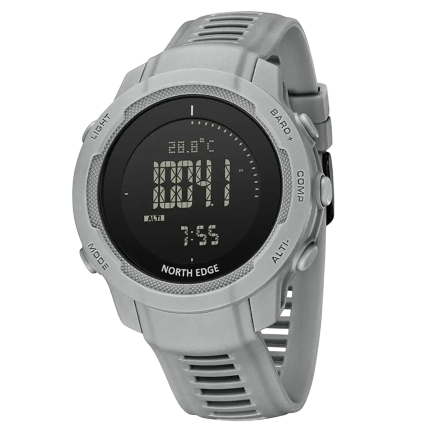 North Edge Vertico Negro/Gris - Reloj Digital 1