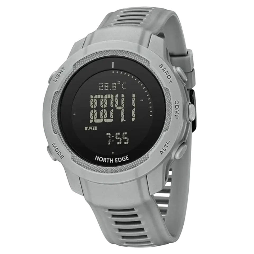 North Edge Vertico Negro/Gris - Reloj Digital 1