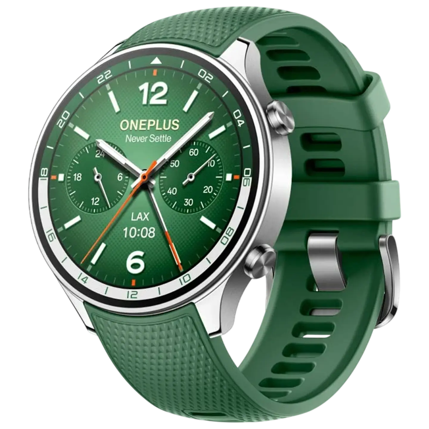 OnePlus Watch 2R Verde con Wear OS de Google - Reloj inteligente 1