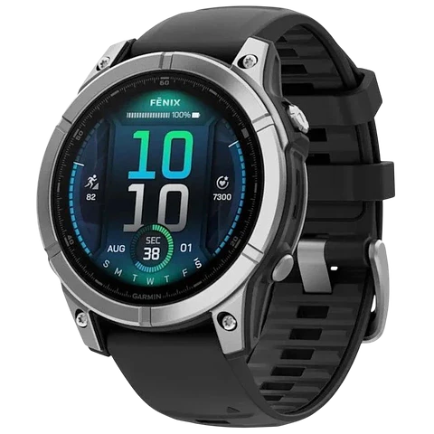 Garmin Fenix E 47mm Acero Negro - Reloj Inteligente
