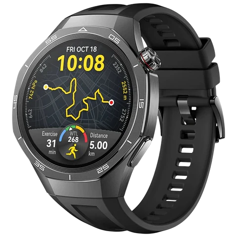 Huawei Watch GT5 Pro 46mm GPS Correa Fluoroelastómero Negro - Reloj Inteligente