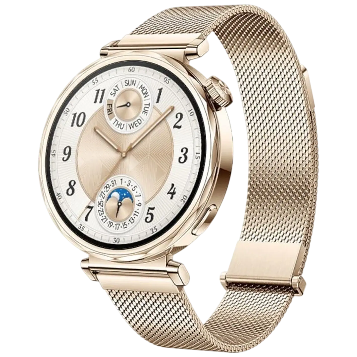 Huawei Watch GT5 41mm GPS Correa Milanesa Dorada - Reloj Inteligente 1