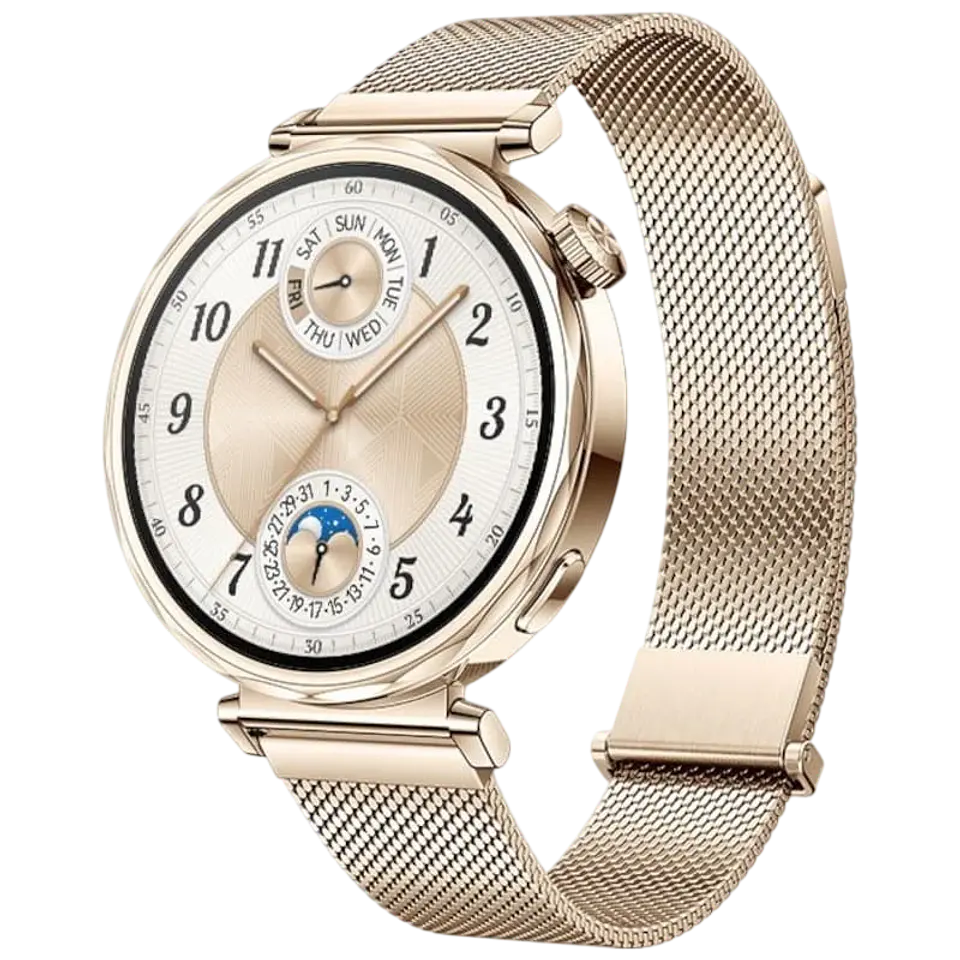 Huawei Watch GT5 41mm GPS Correa Milanesa Dorada - Reloj Inteligente 1