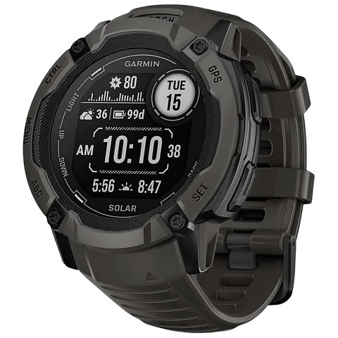 Garmin Instinct 2X Solar 50mm Negro - Reloj inteligente con GPS