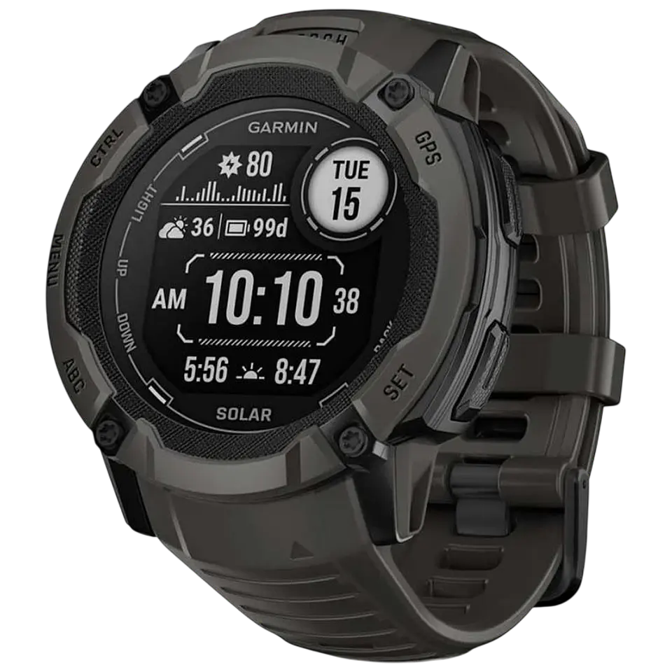 Garmin Instinct 2X Solar 50mm Negro - Reloj inteligente con GPS 1
