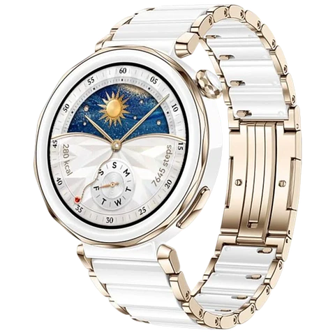 Huawei Watch GT5 Pro 42mm GPS Correa Cerámica Blanco - Reloj Inteligente