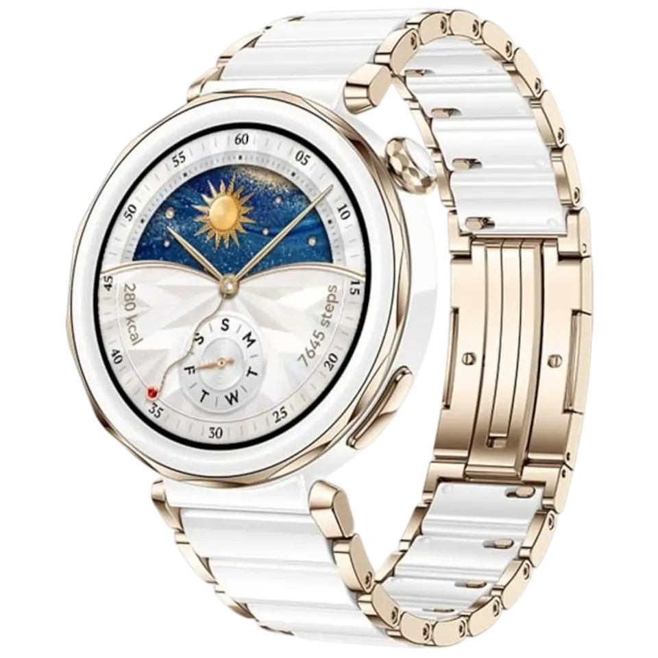 Huawei Watch GT5 Pro 42mm GPS Correa Cerámica Blanco - Reloj Inteligente 1