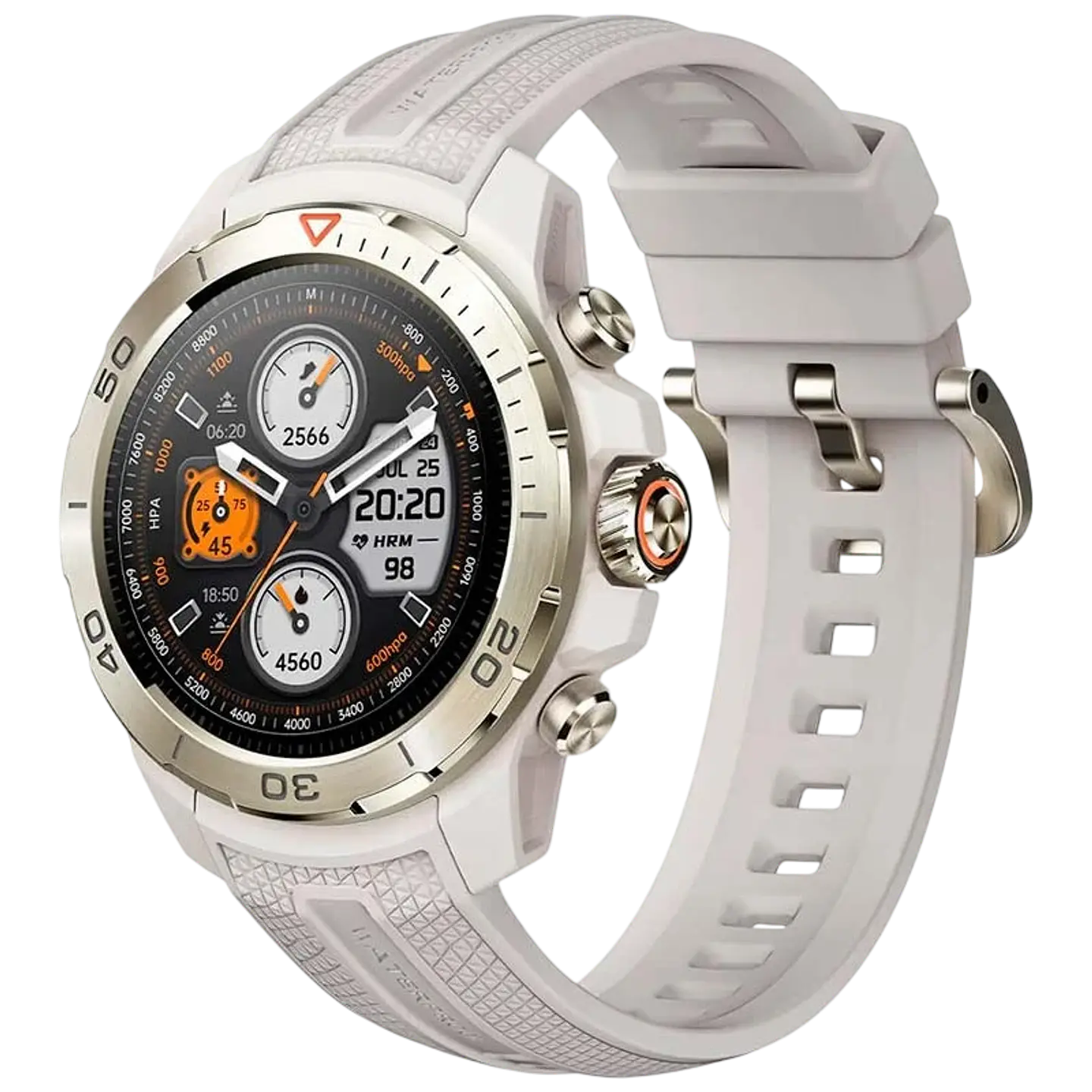 Mibro GS Explorer Blanco - Reloj inteligente con GPS y NFC 1