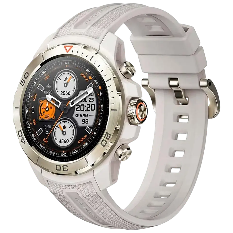 Mibro GS Explorer Blanco - Reloj inteligente con GPS y NFC 1