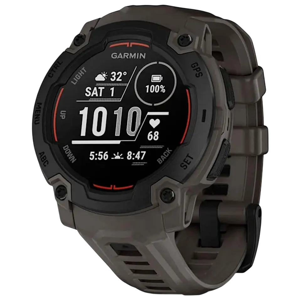 Garmin Instinct E 45mm Negro con Correa Carbón - Reloj Inteligente con GPS 1
