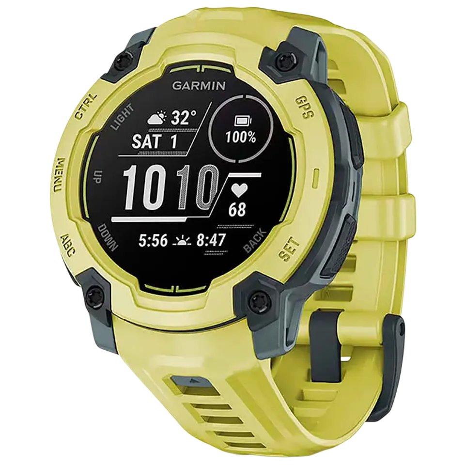 Garmin Instinct E 45mm Amarillo con Correa Amarilla - Reloj Inteligente con GPS 1