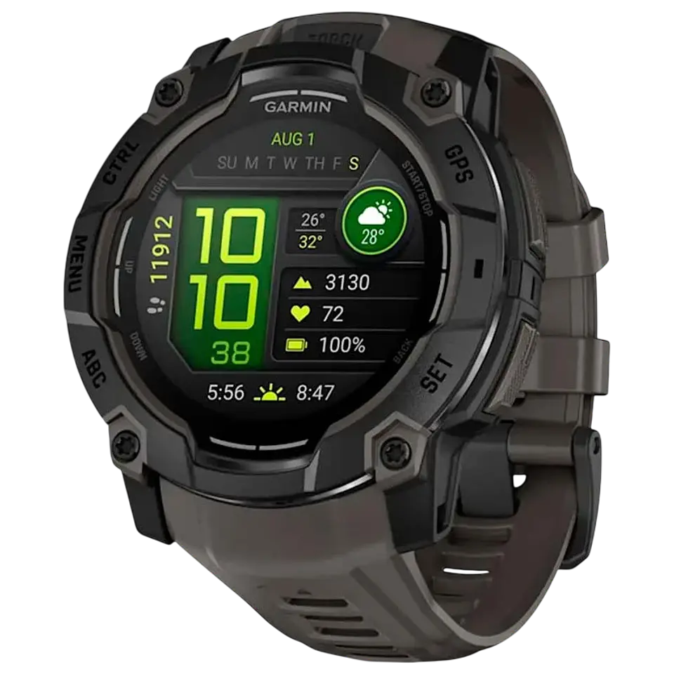 Garmin Instinct 3 AMOLED 50mm Negro con Correa Carbón - Reloj Inteligente con GPS 1