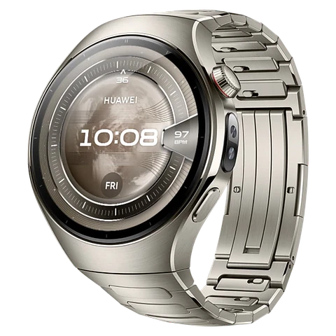 Huawei Watch 5 46 mm Plata con Correa Titanio