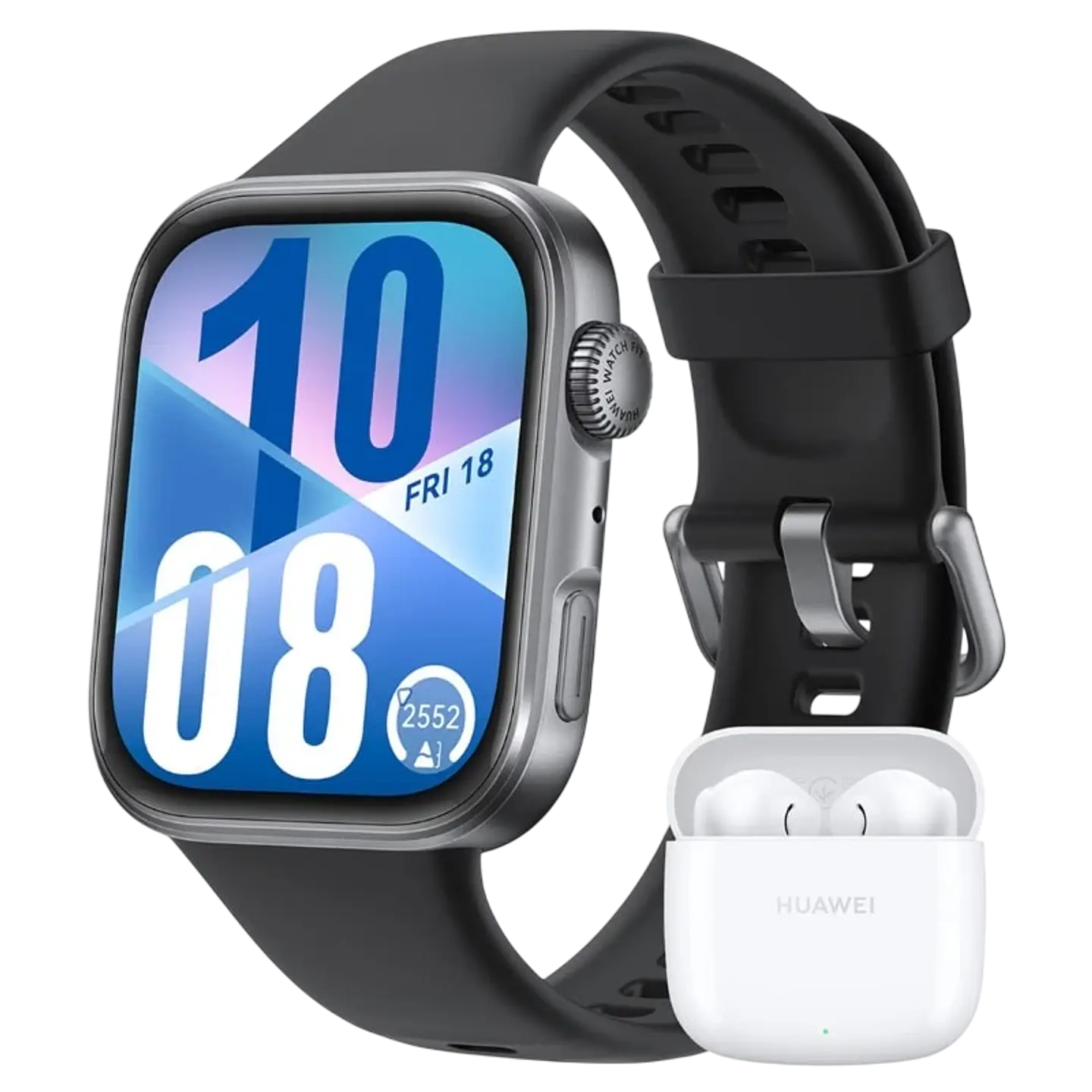 Huawei Watch Fit 4 Negro + FreeBuds SE 2 Blanco 1