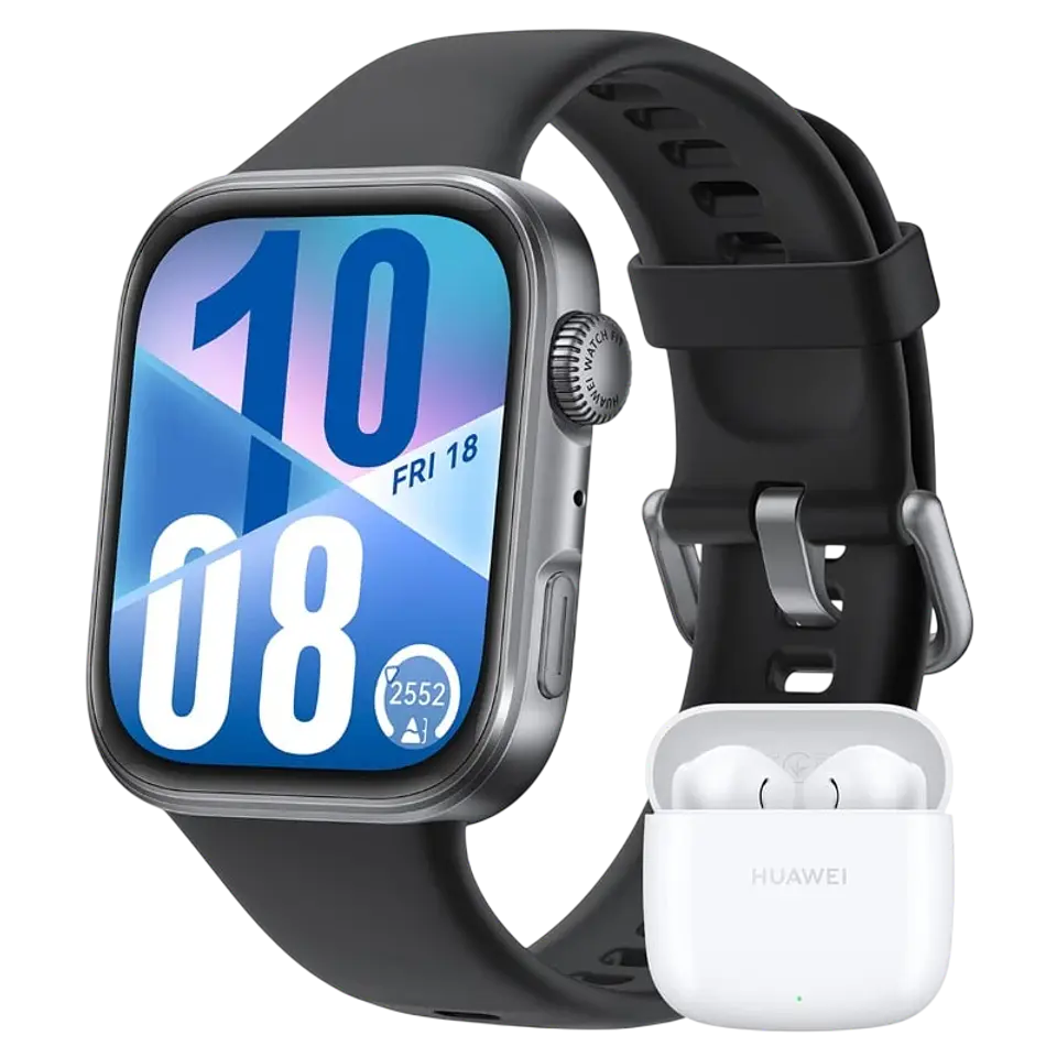 Huawei Watch Fit 4 Negro + FreeBuds SE 2 Blanco 1