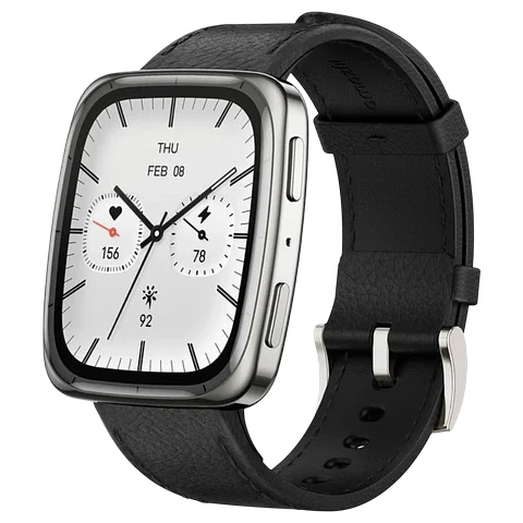 Amazfit Active 2 Square Correa Cuero Negro