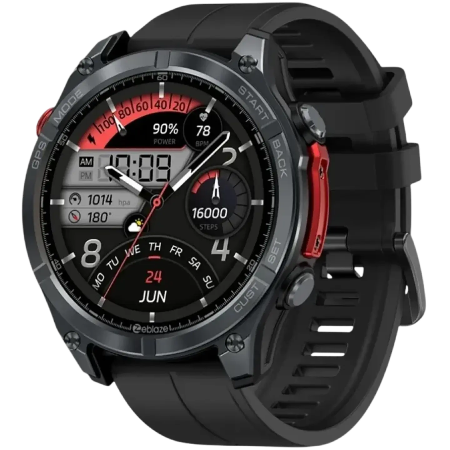 Zeblaze Stratos 4 GPS Negro 1