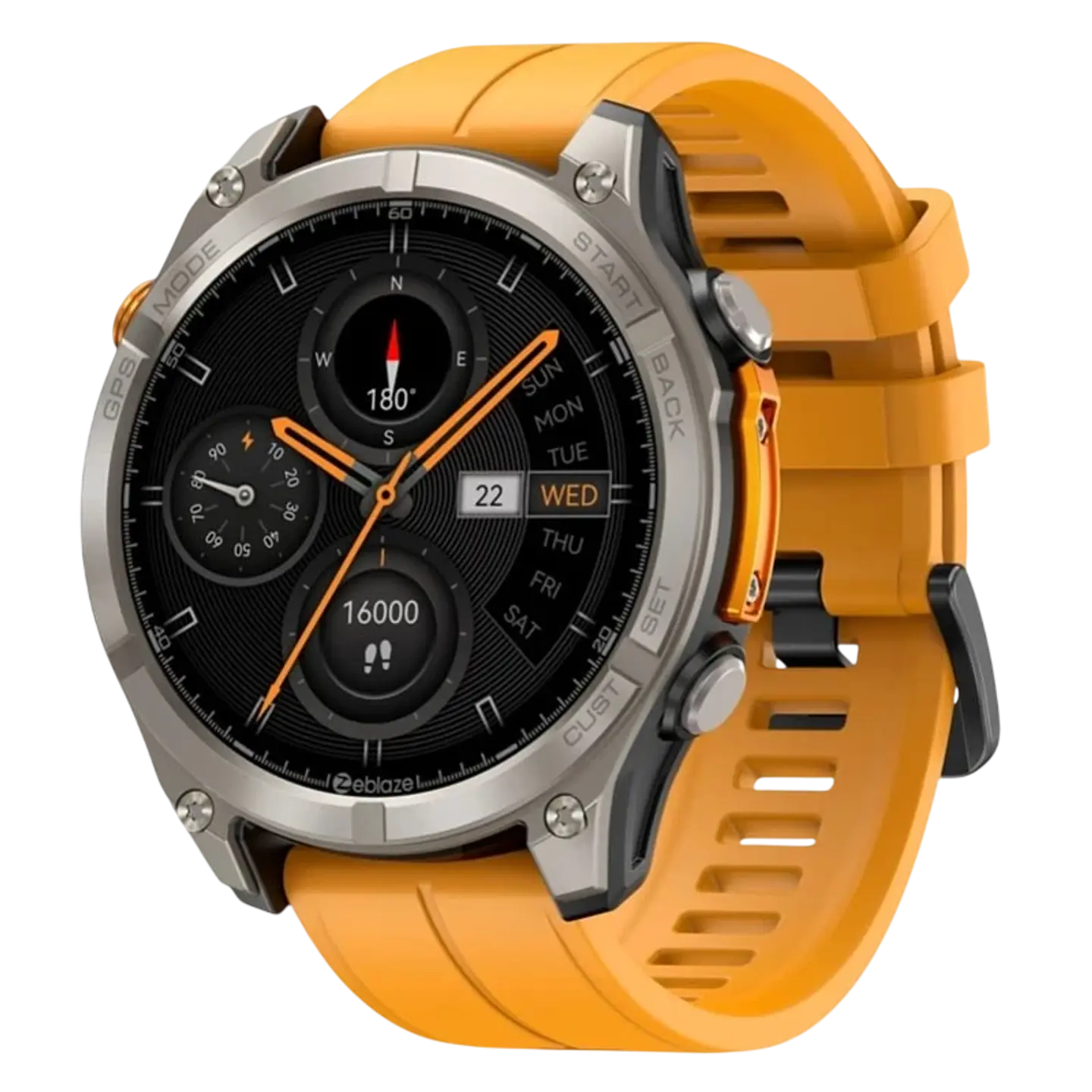 Zeblaze Stratos 4 GPS Naranja 1